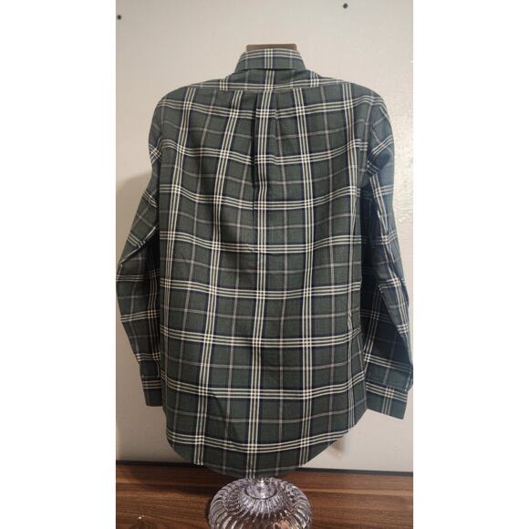 Brooks Brothers 1818 Regent Gray/Blue Plaid LS Button-down Shirt S MED Cotton - Picture 6 of 6